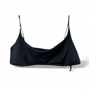 SKIMS NWT Square Neck Scoop Top in Obsidian Size 3X